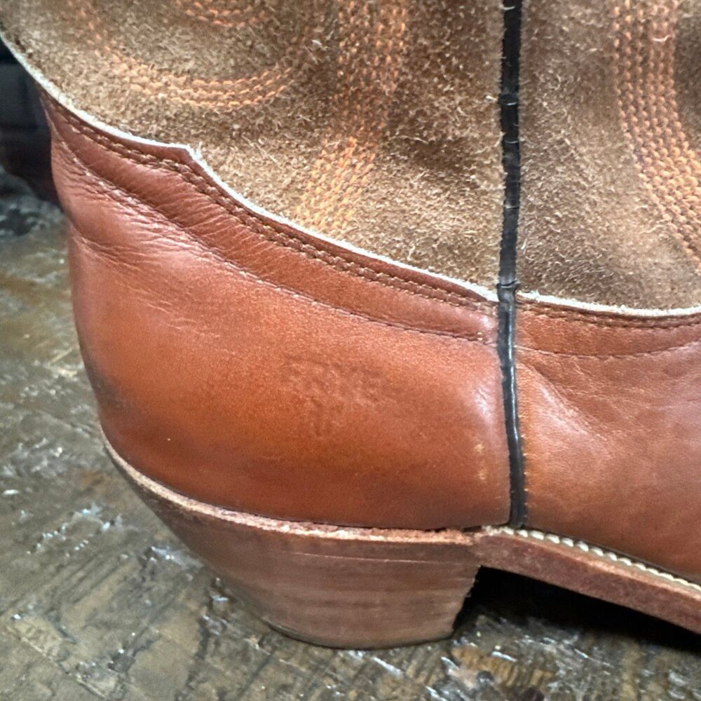 Women’s Frye Billy Cowboy boot size 9.5 D - 2.5" Heel - Picture 3 of 11
